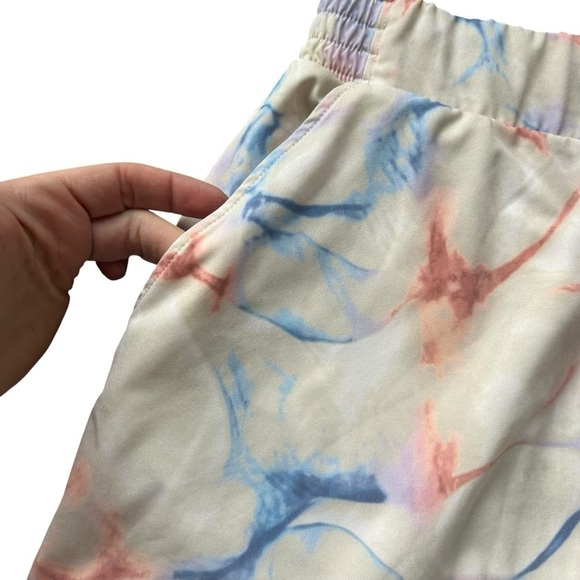 CALIA Birdie Golf Skort skirt built in shorts tennis size medium white floral - Picture 4 of 8